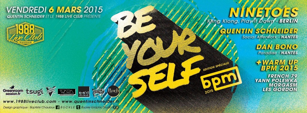 Cover FB - BE YOURSELF NINETOES